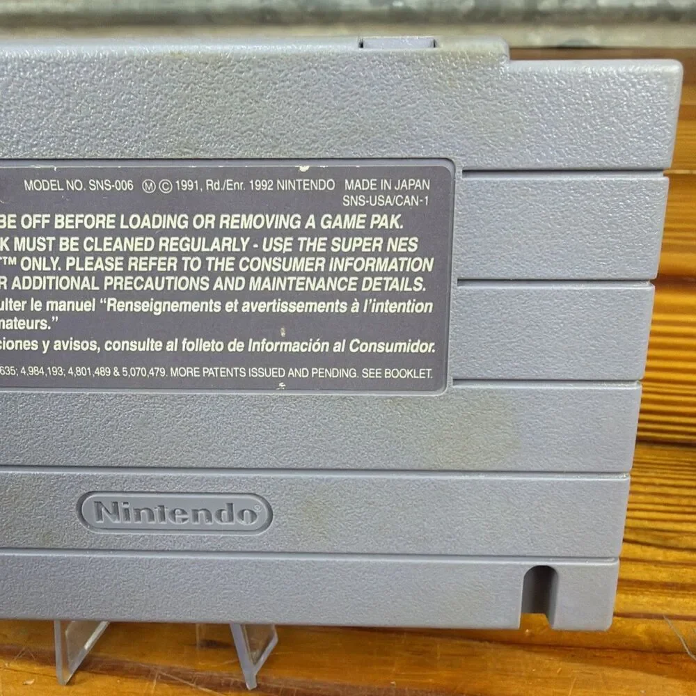 Disney's Aladdin (Super Nintendo SNES) Video Game Authentic & Tested